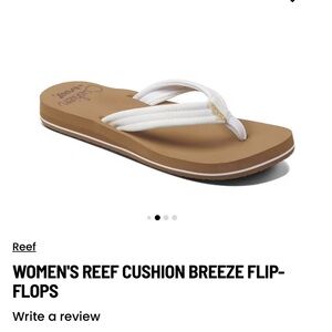 Reef Women's Cushion Breeze Sandals - White and Tan